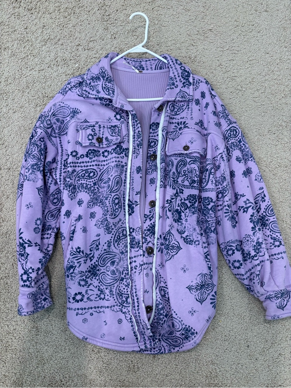 Free people bandana print Ruby jacket
